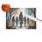 Werewolves Spooky Halloween Glass Cutting Board Large