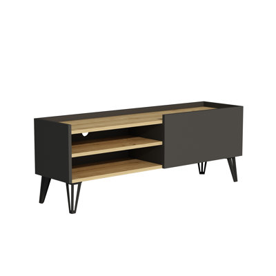 TV Stand with Cabinet and Shelves Cavera