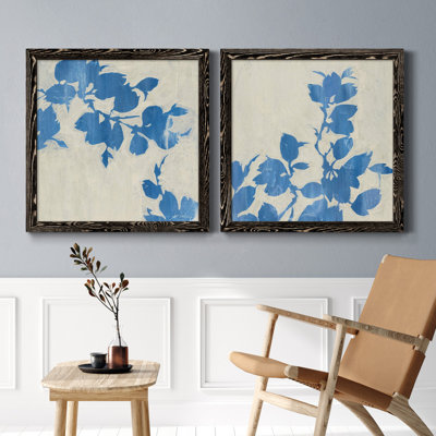 «Falling Leaves III», ensemble de 2 reproductions d'art sur toile