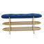 Banc de rangement en velours Rosheda-983446030