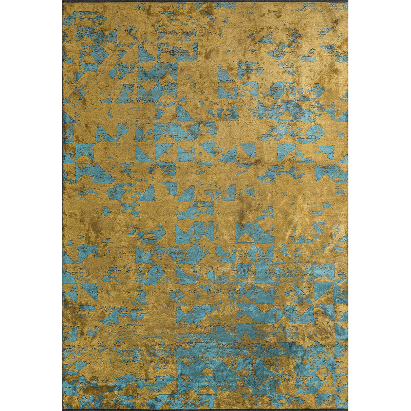 Rapture Abstract Area Rug, Rectangle 6'7" x 8'3"