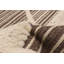 Tapis brun foncé en laine noué à la main 7 pi 11 po x 9 pi 9 po Tangier