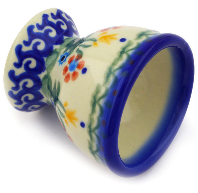 Spring Flowers Stoneware Egg Cup