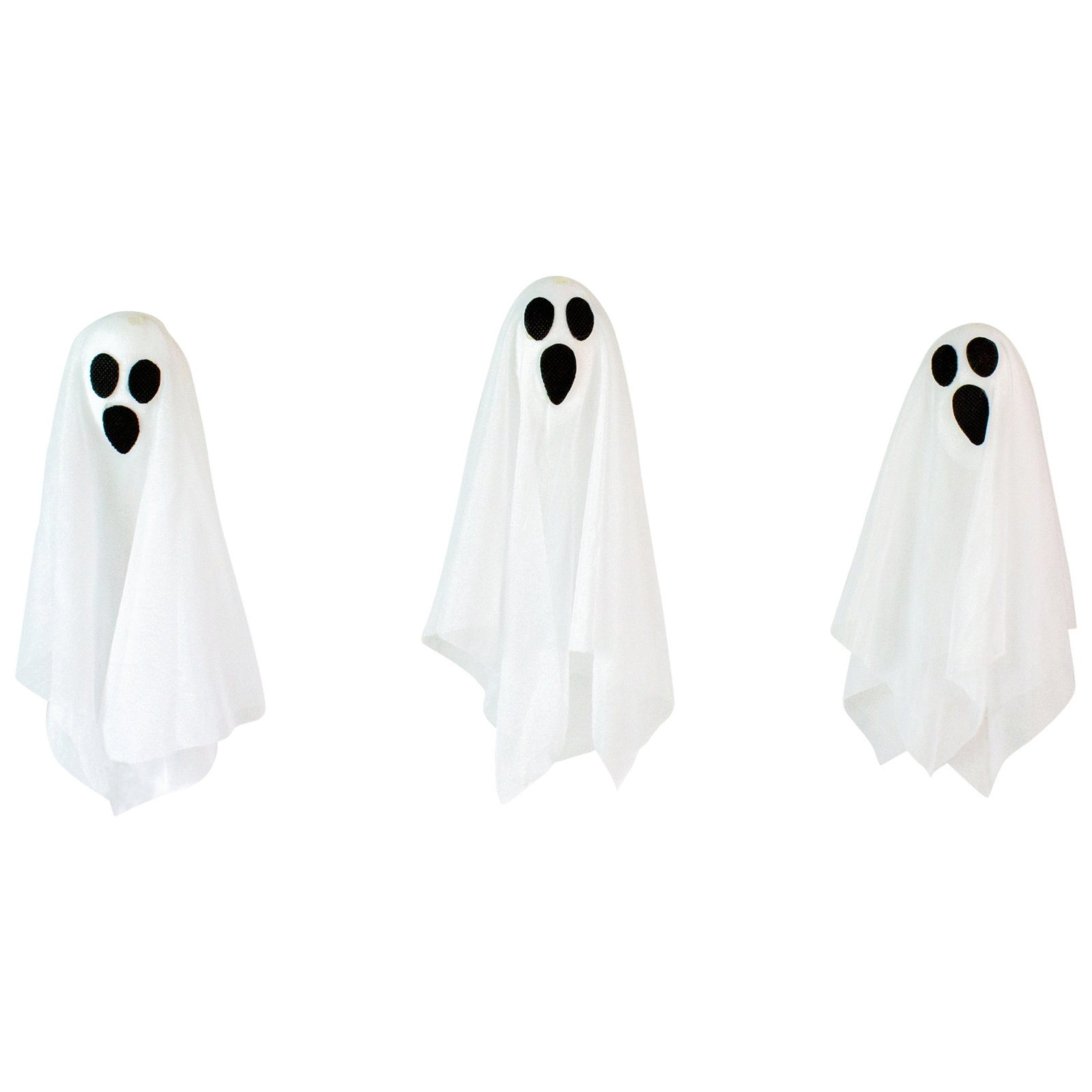 6-Piece Ghost Family Halloween Porch Decor