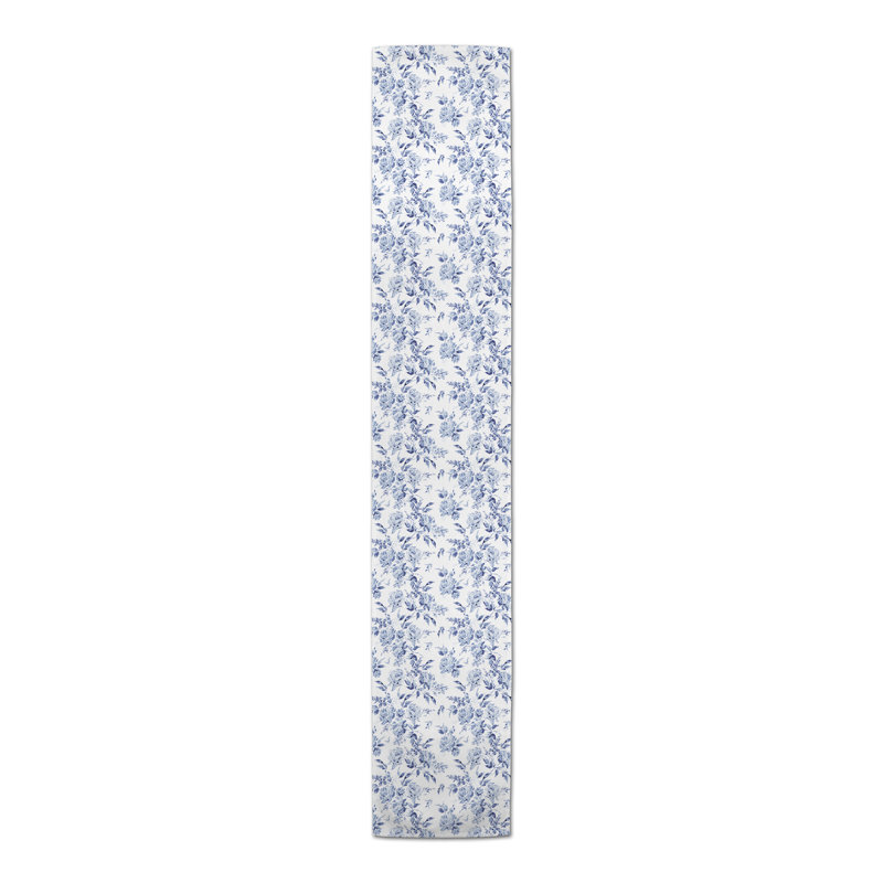 Chemin de table floral Semiha, 72 po x 16 po