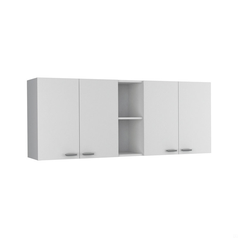 Armoire murale Ontario, porte double, Blanc