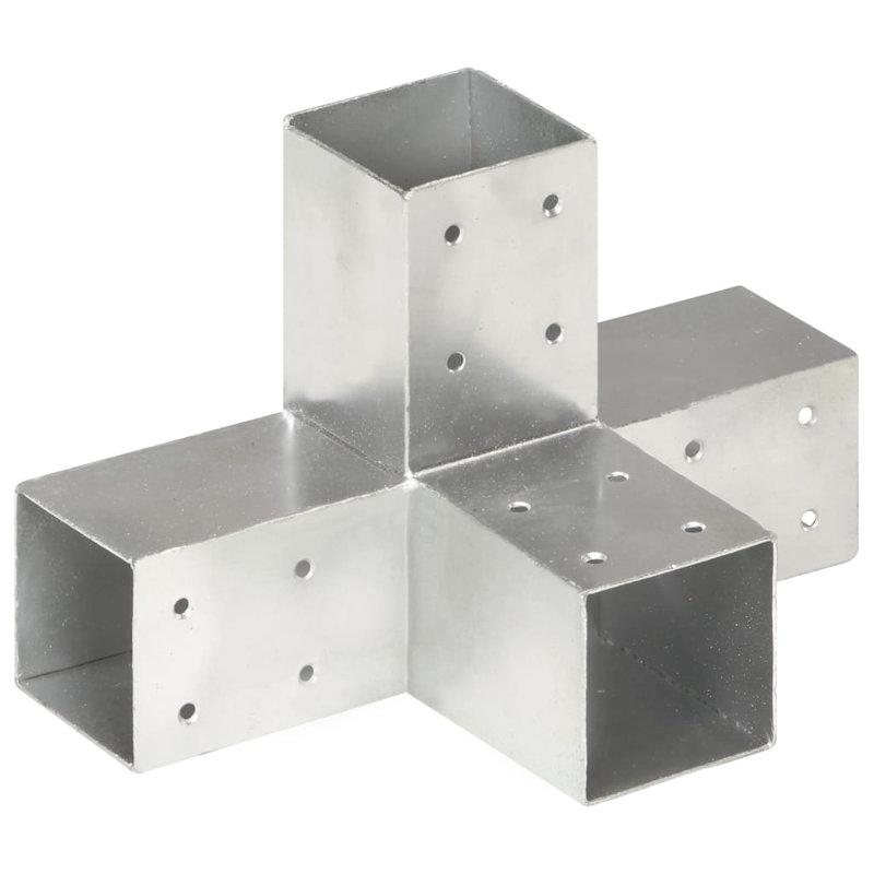 Meka Dakota Fields Metal Panel Connector for Posts, 6.89cm H x 10.63cm W x 2.95cm D
