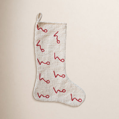 Embroidered Stocking
