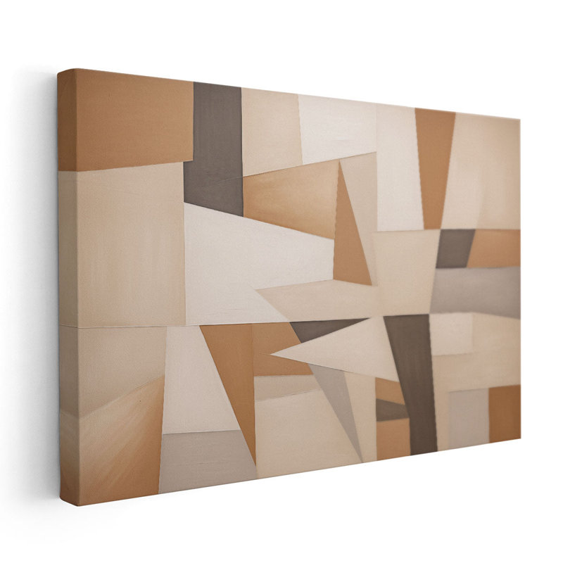 Neutral Geometry, 40" H x 60" W