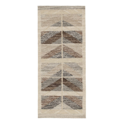 Scandinavian Wool Geometric Area Rug