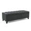 Tissu avec grand espace de rangement - P 20,50 po x l 51,00 po x H 16,98 po pouvant contenir divers objets Un look élégant ajoute de l'élégance à votre pièce-1345852012