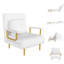 Folding Sofa Bed 3-In-1 Convertible Chair - 5-Position Adjustable Backrest With Pillow, Space-Saving Sleeper-596834989-596834987