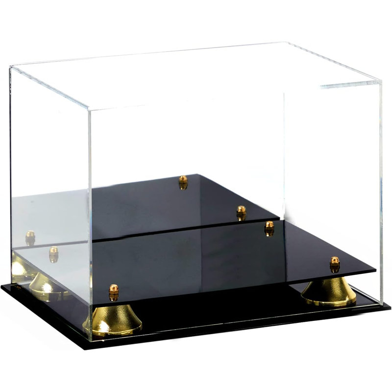 Vitrine de casquette de baseball PENNZONI, vitrine de casquette de baseball en acrylique transparent, Arrière réfléchissant