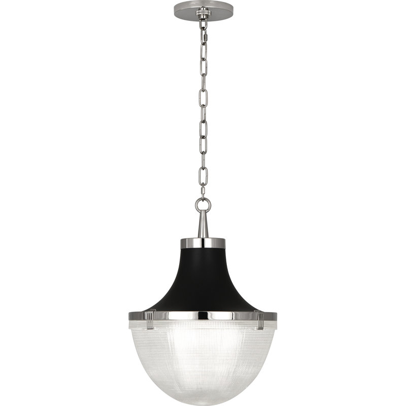 Brighton 1 - Light Single Pendant, Polished Nickel