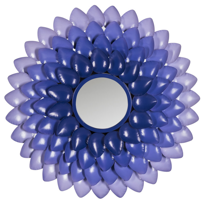 Miroir mural éclectique, Mauve