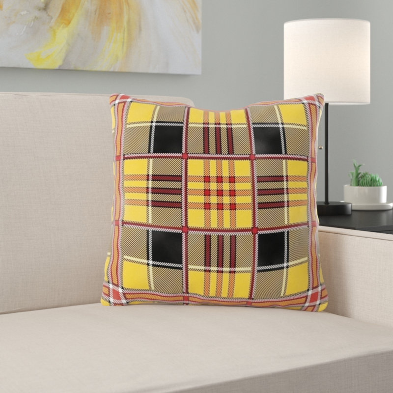 Coussin décoratif écossais, Intérieur