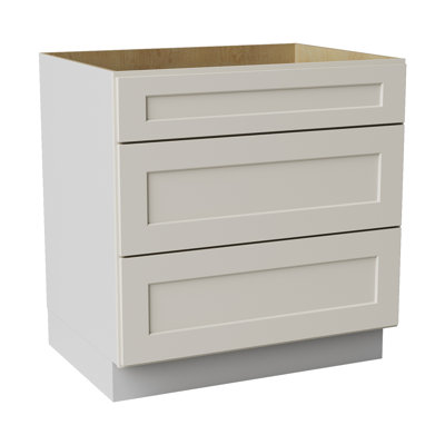 Armoire de cuisine en bois massif prête à assembler