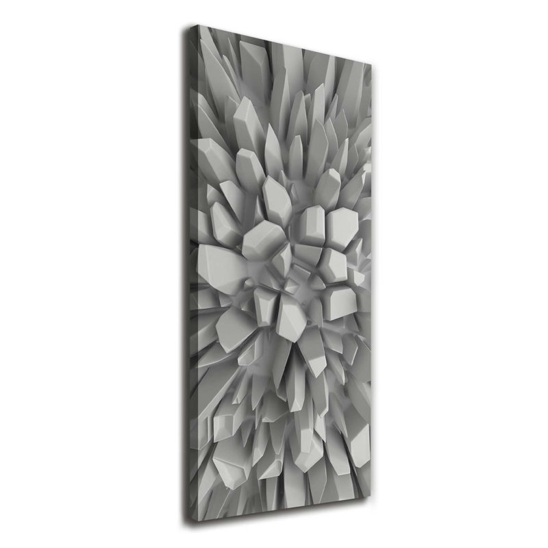 3D Abstraction - Wrapped Canvas Print