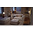 113.8" Cloud Sectional Couches With Deep Seat,3-Seat Sofa With 3 Storage Ottoman Or Living Room