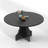 47" Farmhouse Round Dining Table for 4-6, Wooden Circle Kitchen Table with Adjustable Leveling Feet for Small Spaces-223221050