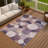Machine Washable Indoor/Outdoor Chantille ACN2375 Geometric Rug-734318932