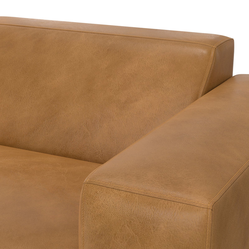 Rex Sienna Genuine Leather Left Arm Sofa Module
