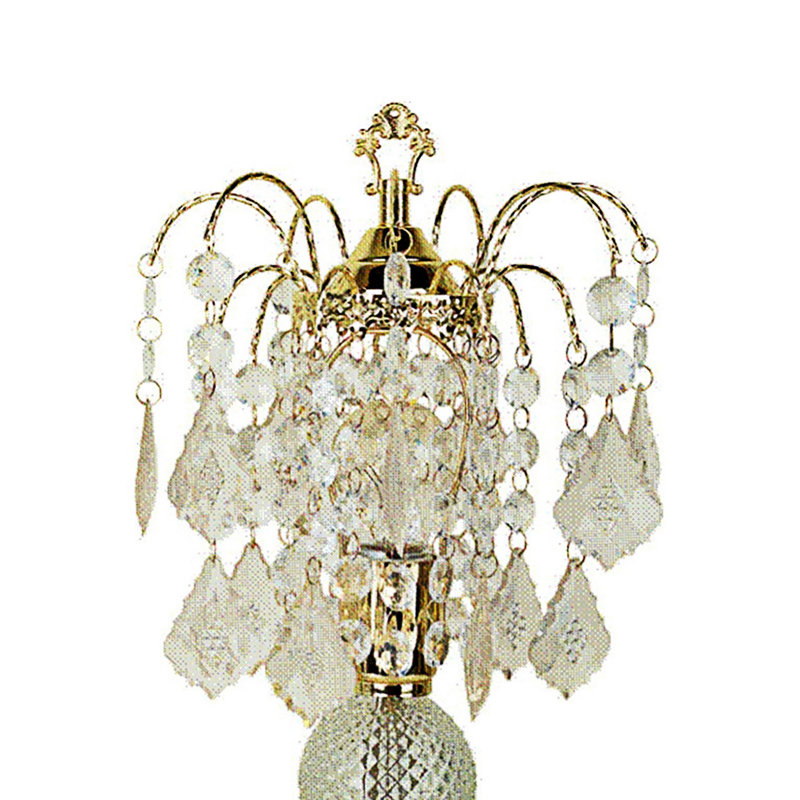 Table Lamp With Gold Finish