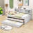 Tammeria Full / Double Daybed with Trundle-647689701