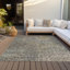 Machine Washable Indoor/Outdoor Chayden ACN988 Putty Rug