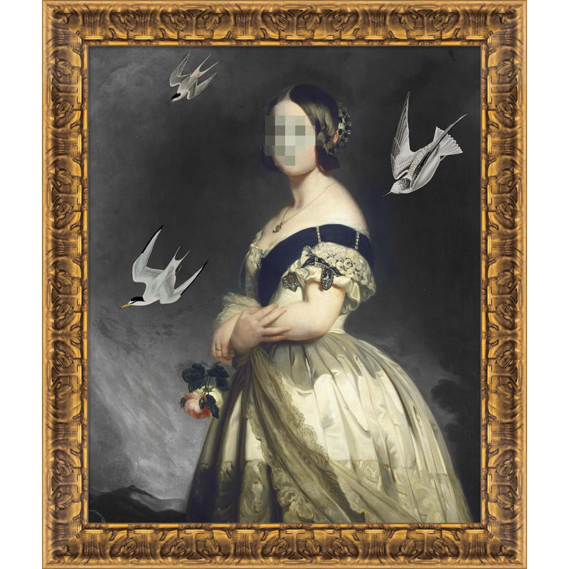 Pixelated Portrait 4 Giclee Print