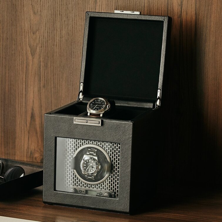 Underwood Leather Storage Box - Single Large Watch