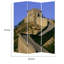 Multicolore 71 pouces, écran à 3 panneaux, impression Grande Muraille de Chine