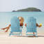 Chaise Adirondack pliante en plastique Suzzette-608369543