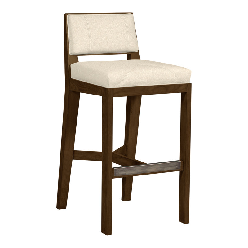 Thom Filicia 32.5'' Bar Stool, Havana, Kimoni Natural