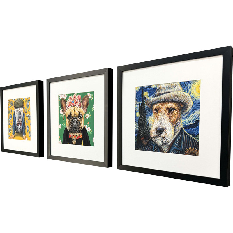 Kho I Framed Art - Set of 3