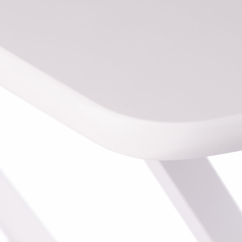 Tables-collations surdimensionnées 2 pièces Viers, blanc, Blanc