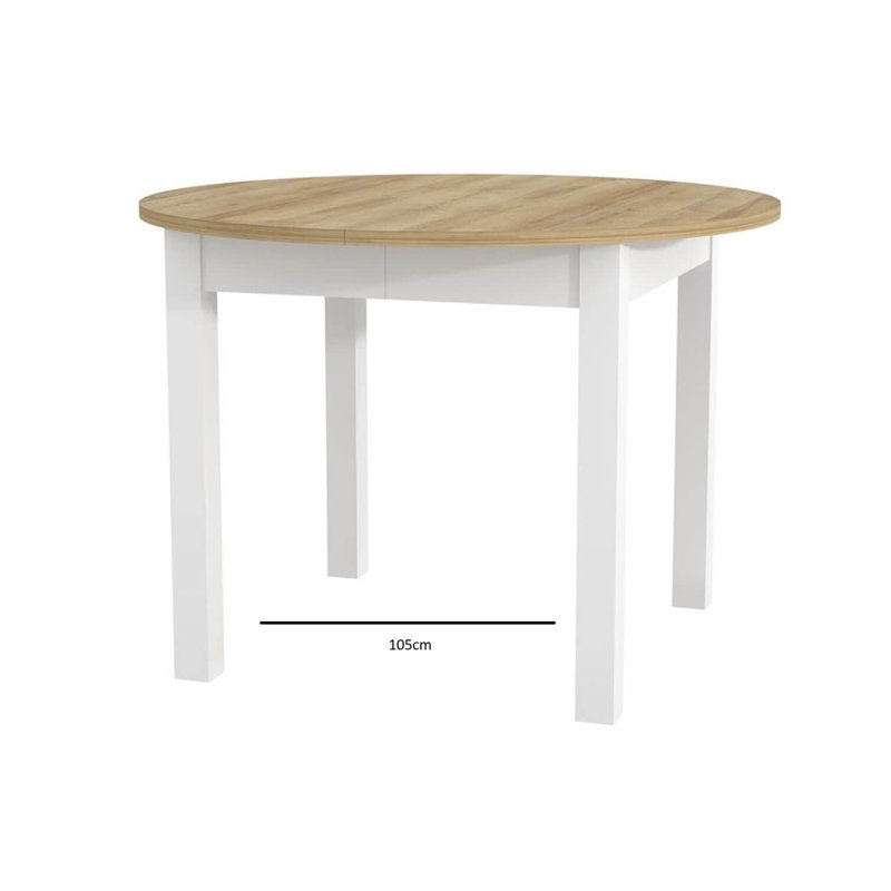 Extendable Oval Dining Table