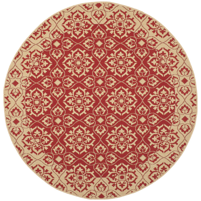 Tapis d'intérieur / extérieur Lynn Performance, Rond 7 pi 10 po