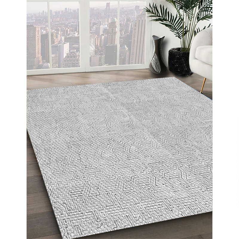 Tapis 100% à motif lavable à la machine 2989 4, Rectangle 7 pi x 9 pi