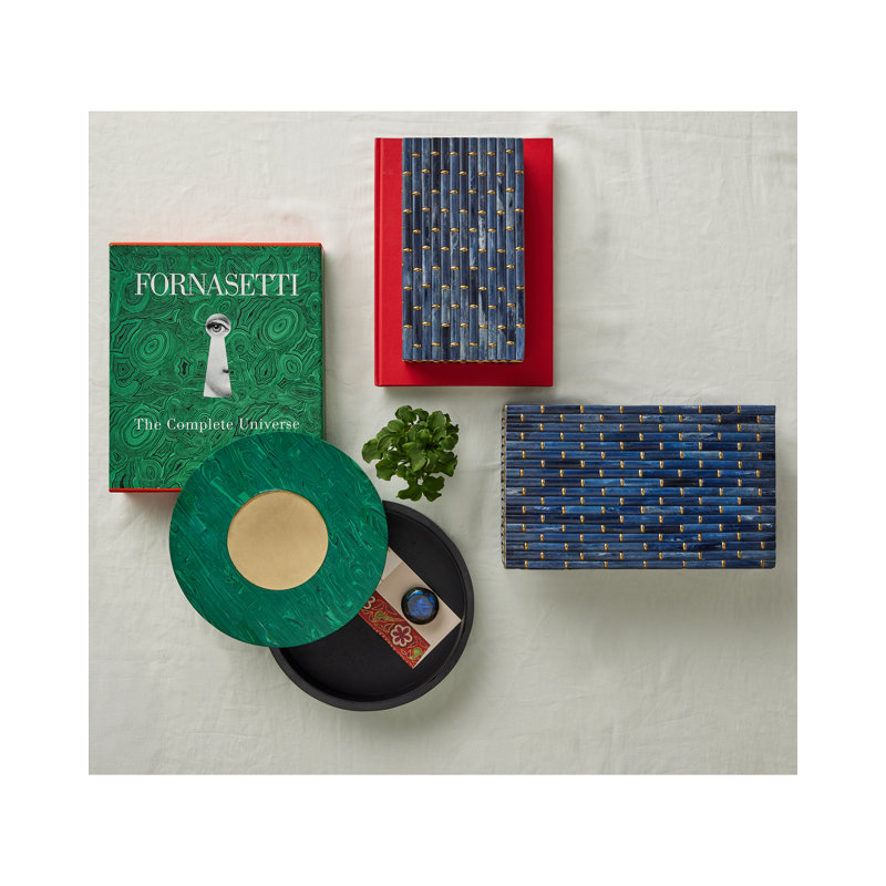 Transformation Brass, Engineered Wood, Composite Decorative Box