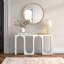 Canning Cement Textured Console Table