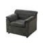Fauteuil surdimensionné de 97 cm (38 pouces) recouvert de chenille, fauteuil d'appoint idéal pour le salon, la chambre ou un appartement.-63302201