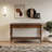Retro Multifunctional Console Table With 2 Drawers-107430585