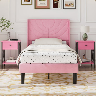 3 Piece Upholstered Bedroom Set