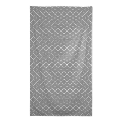Nappe rectangulaire en polyester géométrique