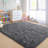 9 ft x 12 ft Soft Fluffy Area Rug,Plush Memory Foam Rug with Non-Slip Backing-1842490193-1842490194