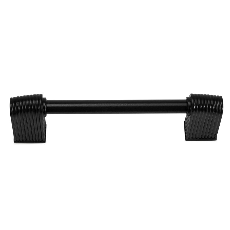 Oxford c.c. pull;, Matte Black, 4"