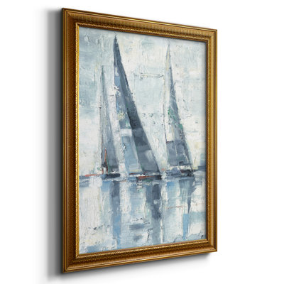 Regatta II, toile encadrée de qualité supérieure - prête à être accrochée