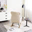 Chaise berçante moderne avec dossier haut