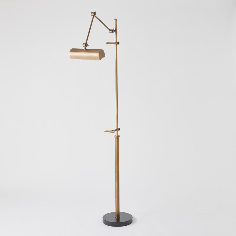 LED Swing Arm Floor Lamp